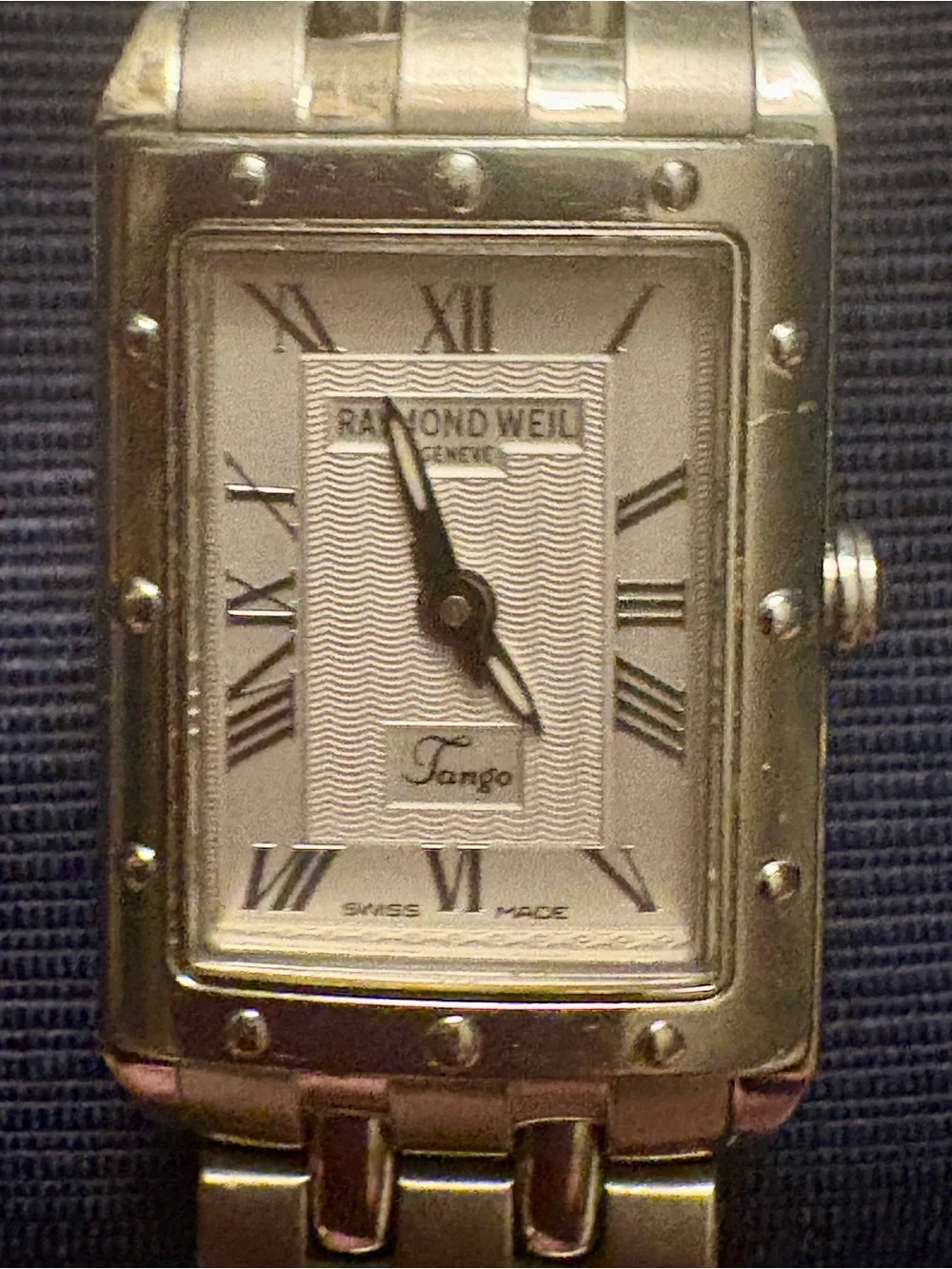 Stainless Raymond Weil Tank Bracelet